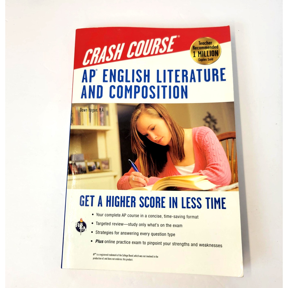 AP English Literature And Composition Crash Course Hogue REA Trade PB Study Book